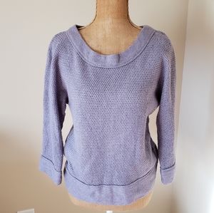 LOFT | Rabbit Hair Knit Cropped Sweater, Medium